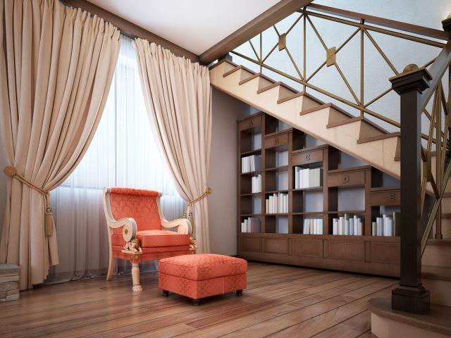 Rooms under stairs